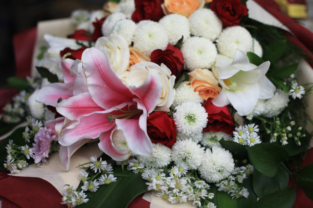 花朵的花束图片下载