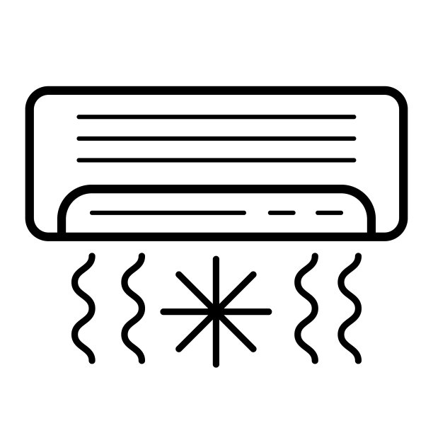 空调空调以调节室内空气温度分开交流图片下载