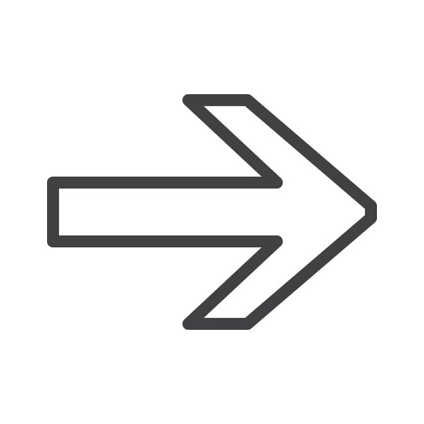 右箭头线图标图片下载