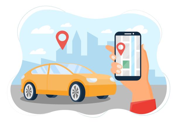 现代出租车服务图片下载