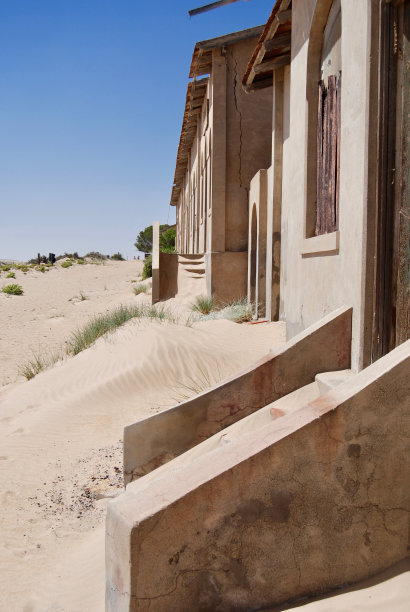 Kolmanskop纳米比亚沙漠的鬼城图片下载