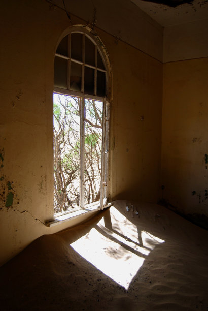 Kolmanskop纳米比亚沙漠的鬼城图片下载