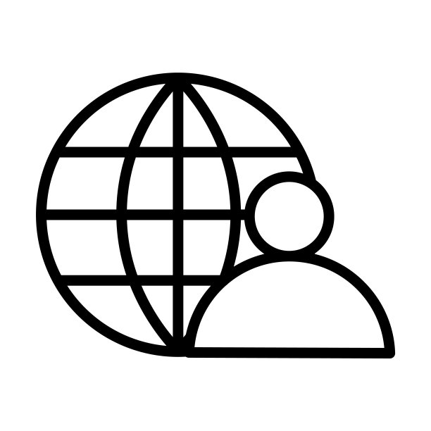 用户界面集合中的全局用户界面图标。薄线性全局用户界面，全局，界面轮廓图标孤立在白色背景。线向量全局用户界面符号，。图片下载