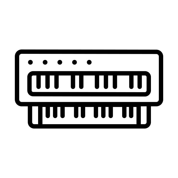 风琴图标从音乐和媒体收集。薄线性器官，医学，健康轮廓图标孤立在白色背景上。线向量器官符号，网络和移动的符号。图片下载