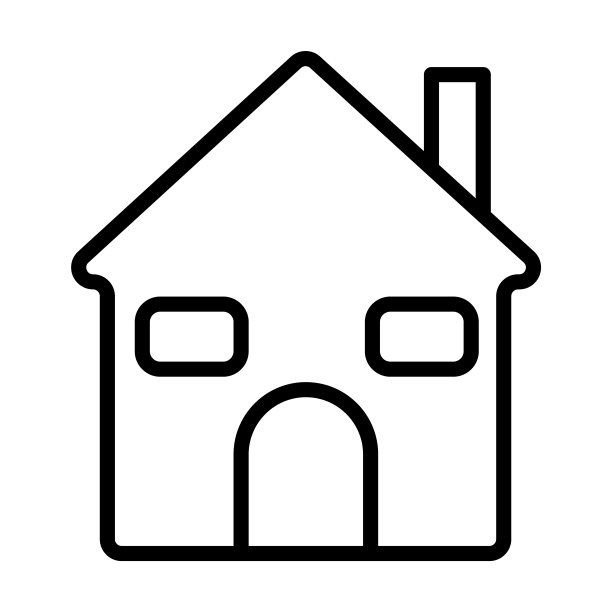 从策略收集的房子图标。薄线性的房子，家，建筑轮廓图标孤立在白色背景上。线矢量房子标志，网络和移动的符号。图片下载