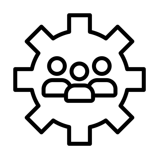 团队合作图标从战略收集。瘦线性团队合作，伙伴关系，工作大纲图标孤立在白色背景。线矢量群控符号，网络和移动符号。图片下载