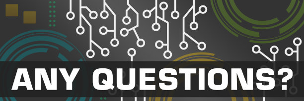 任何问题黑暗彩色技术背景电路水平图片下载