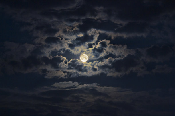 满月特写图片下载