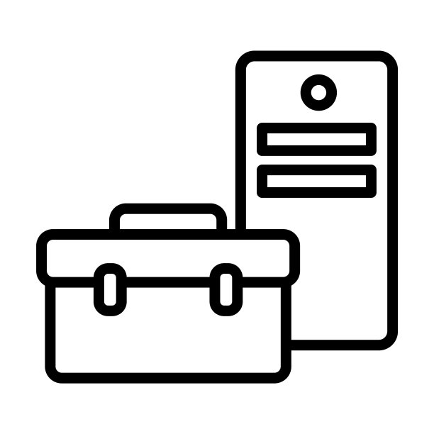 硬件集合中的设备管理器图标。细线性设备管理器，设备，业务大纲图标孤立在白色背景上。线向量设备管理器符号，网络和移动的符号。图片下载