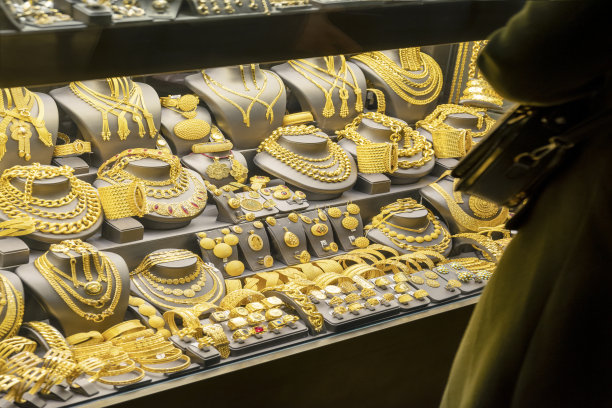 金色装饰品展示图片下载