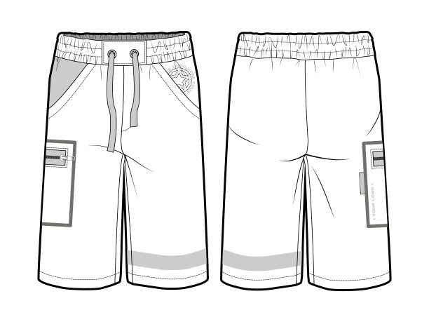 长短裤图片下载