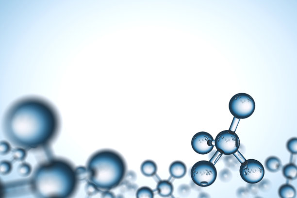 抽象的背景。带有X染色体的DNA分子图片下载