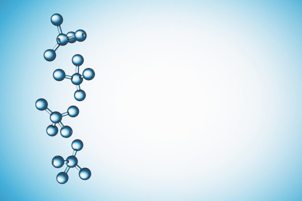 抽象的背景。带有X染色体的DNA分子图片下载