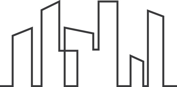 现代城市的天际线图片下载