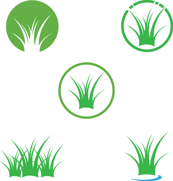草地上的标志图片下载