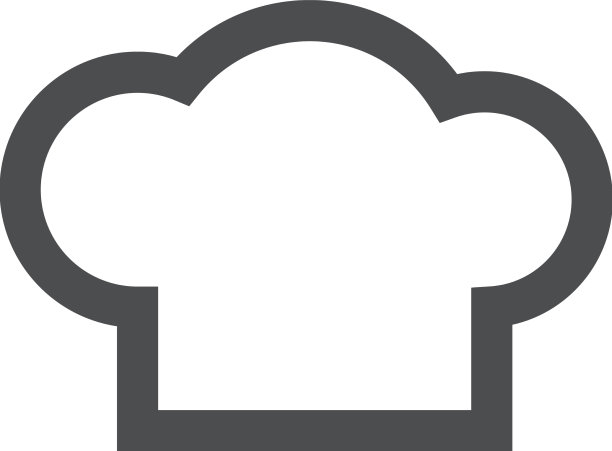 帽厨师标志设计图片下载