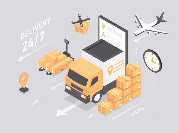 物流及交付概念图片下载