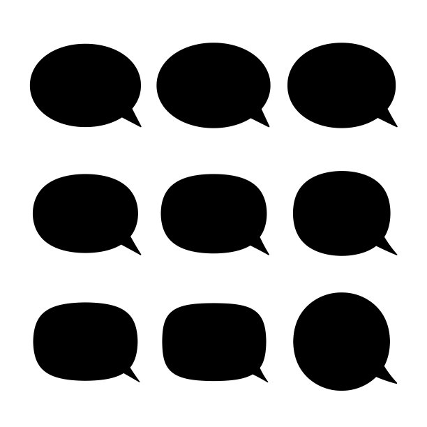 各种圆形气球套装图片下载