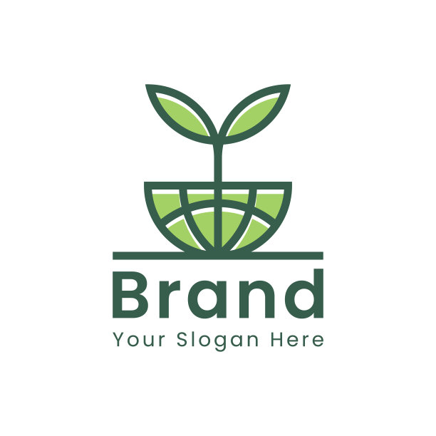 自然环球标志设计图片下载