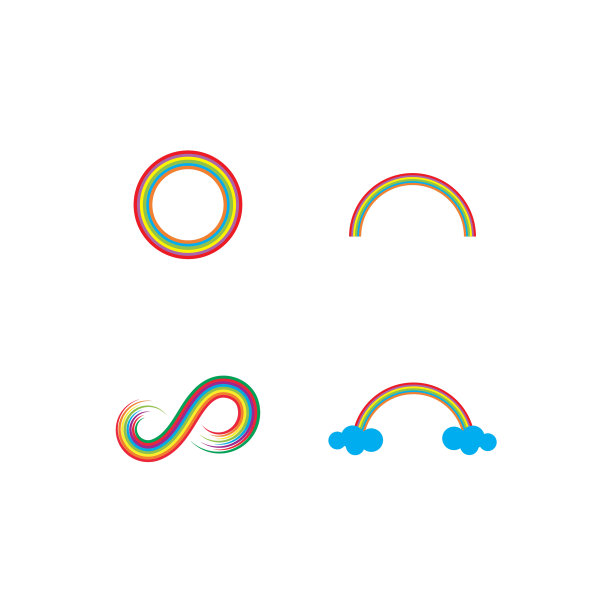 彩虹预展标志图片下载