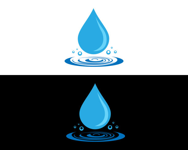 自然水滴概念设计模板图片下载