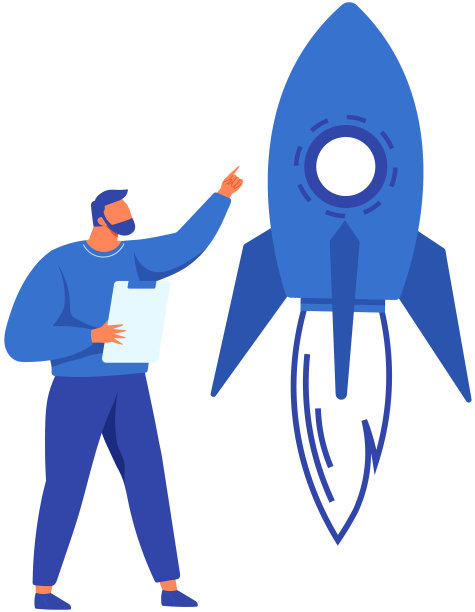 金融资产和火箭准备好了图片下载