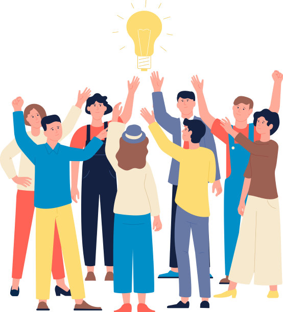 团队头脑风暴，开发人员小组研讨会或图片下载