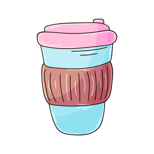 手绘风格甜点图形元素图片下载