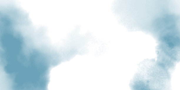 水彩蓝色背景与湿点图片下载