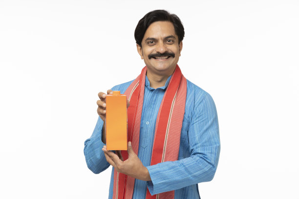 印度农民，库存照片图片下载