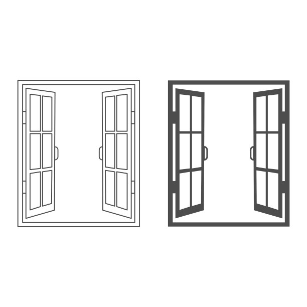 窗口图标矢量设计。图片下载