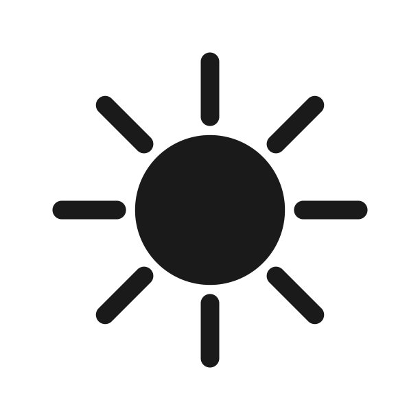 亮度符号图标图片下载