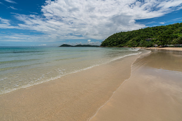 泰国罗勇Koh Samet岛的阳光海滩图片下载