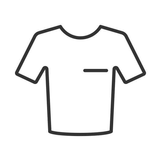 空白t恤模板。前面的设计。矢量插图。图片下载