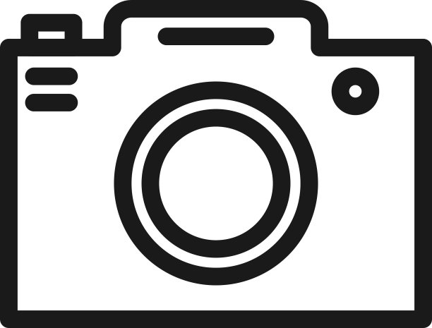 相机线条图标64px图片下载