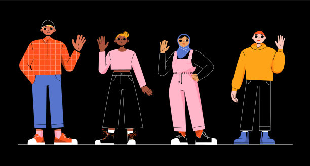 多种族群体，多元民族图片下载