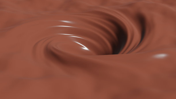 美丽的融化的可可图片下载