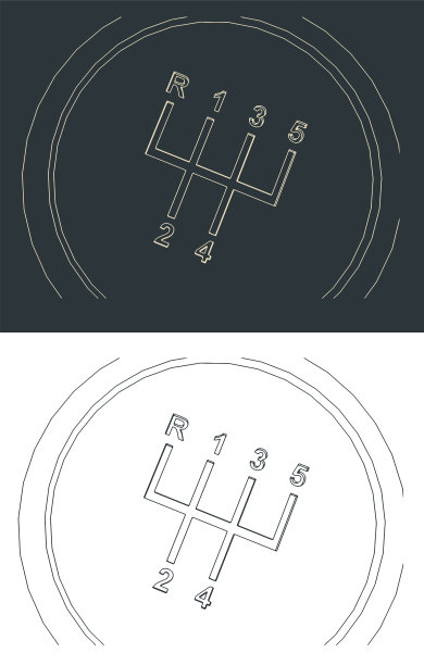 变速杆旋钮示意图图片下载