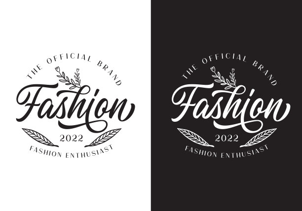 排版标志时尚矢量插图模板好为任何行业图片下载