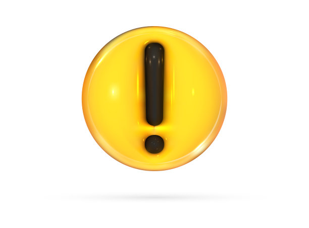 警告标志3 d图片下载