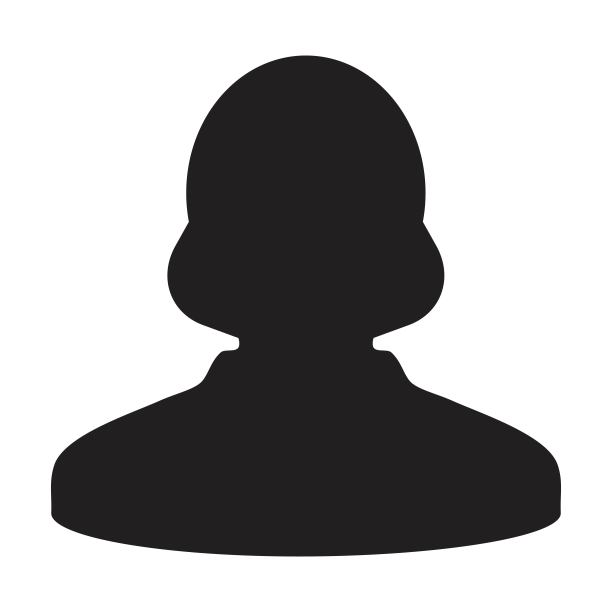 客户图标矢量女性用户个人资料头像符号，用于企业平面彩色字形象形符号符号图片下载