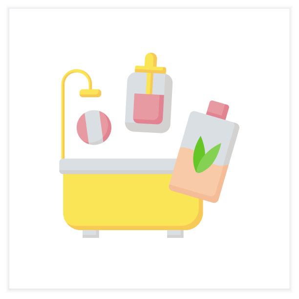 美容程序平面图标图片下载