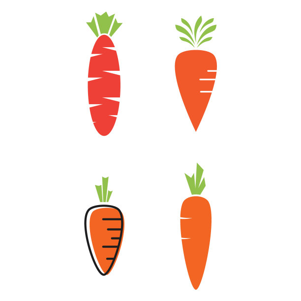 胡萝卜的标志图片下载