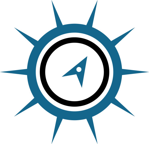 指南针的标志图片下载