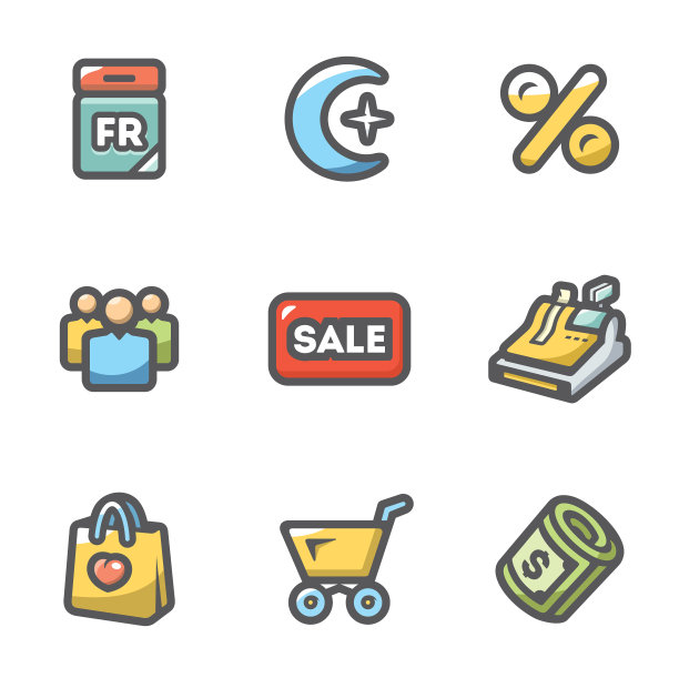 黑色星期五图标日历晚上的集合图片下载