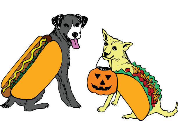 万圣节狗图片下载
