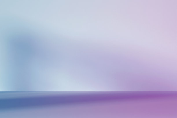 空空如也的彩色房间，阴影图片下载