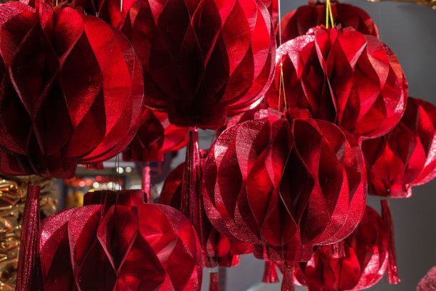 中国新年的装饰品图片下载