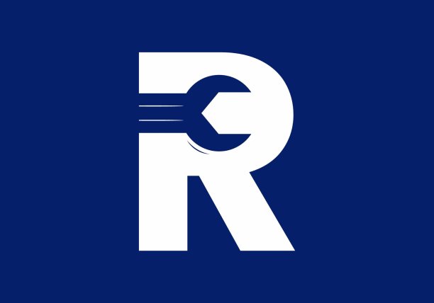 R首字母扳手形状图片下载