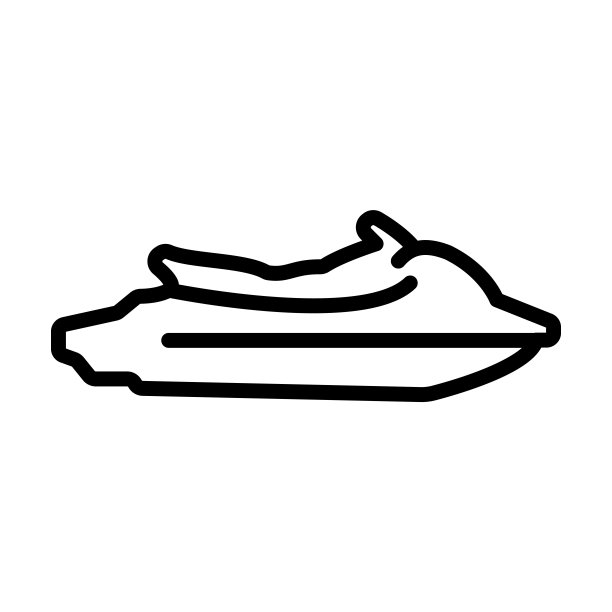 来自航海收藏的船只图标。薄线性船，旅游，船舶轮廓图标孤立在白色背景上。线矢量船舶标志，网页和移动符号。图片下载